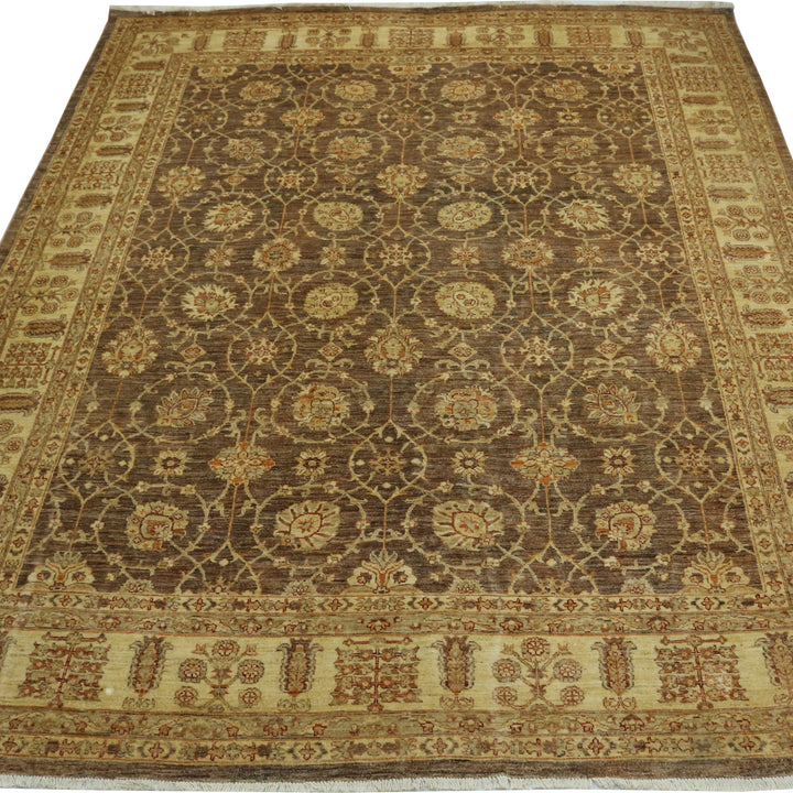 Handmade Zeigler Chobi Rug